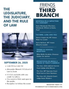 The Legislature, the Judiciary, and the Rule of Law