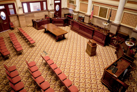 Montana courtroom 